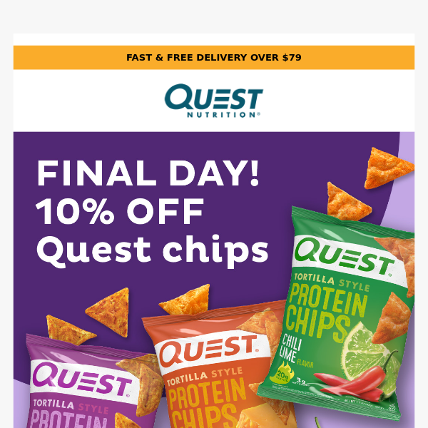 It's Crunch Time: One Day Left for 10% off Chips