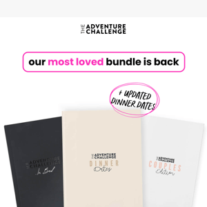The Ultimate Couples Bundle is back!
