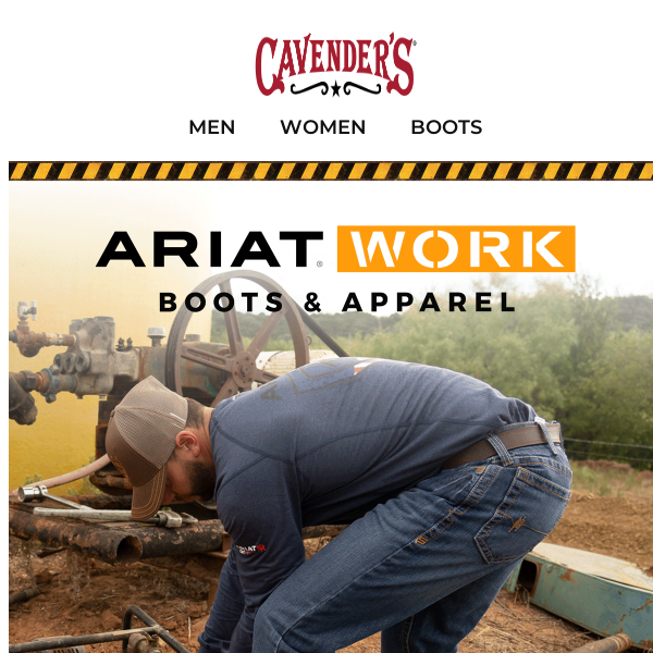 Cavender's ariat work outlet boots