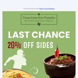 Last Day [20% Off]