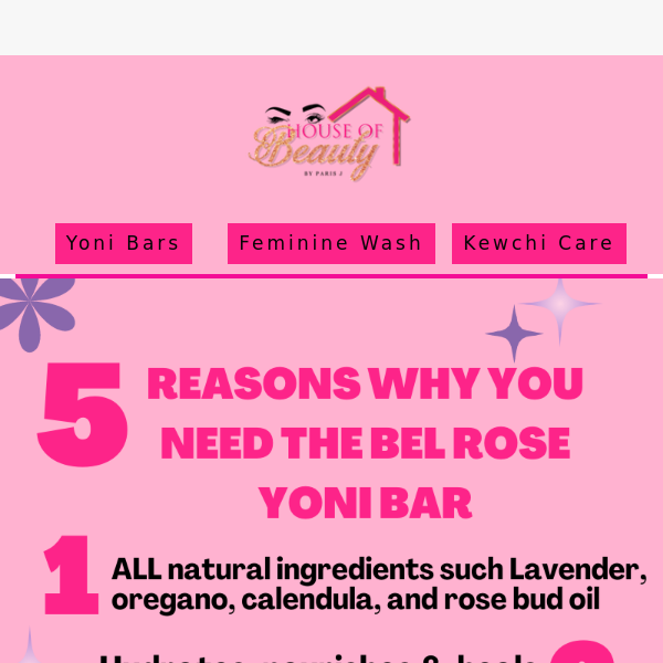 Baby-Soft Skin with Bel Rose Bar 🧼😻