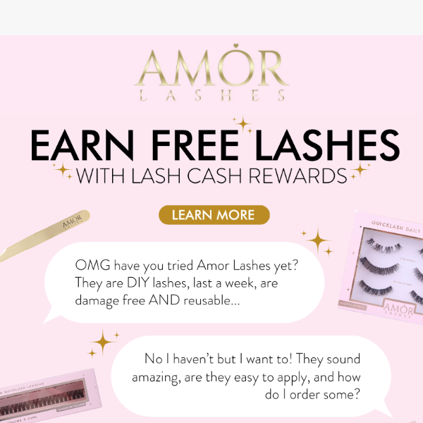 EARN FREE LASHES 💸