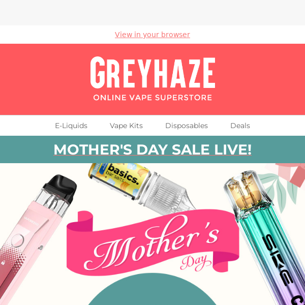 MOTHER'S DAY SALE LIVE | 20% OFF! 💞