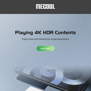 Hi, Enjoy The Visual Feast Brought By 4K UHD TV Box With MECOOL And Your Family !
