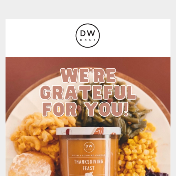 So much to be thankful for, Dw Home. 🦃🧡🤎