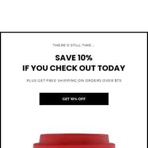 ⚠️ Last Chance To Save 10% Off Your Faves