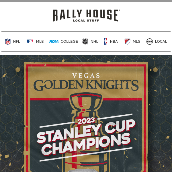 The Vegas Golden Knights are Champions! 🏆 | Commemorate the Cup 