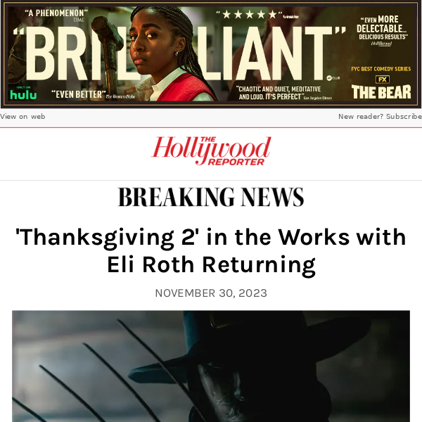 'Thanksgiving 2' in the Works with Eli Roth Returning