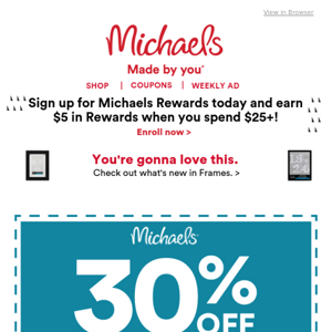 Michaels Free Shipping No Minimum