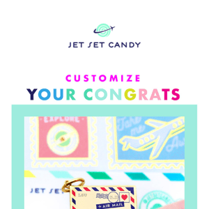 Customize your Congrats