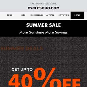 SUMMER SALE | More Sunshine More Savings ☀️