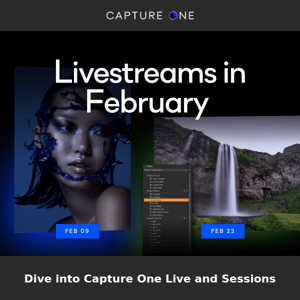 Join our February Livestreams 