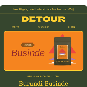 Make the early autumn morning shift with Businde 🌓