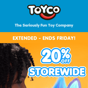 20% Off | Storewide Sale EXTENDED