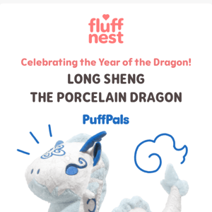 🤍LONG SHENG THE PORCELAIN DRAGON!🥺🤍🩵