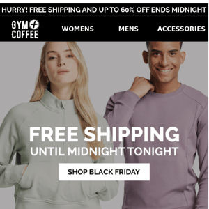 Get 60% Off + Free Shipping Before It's Too Late!