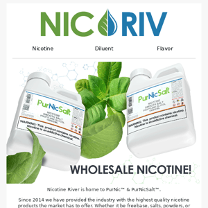 Wholesale Nicotine!