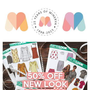 💥 The New Look 50% off pattern sale is on now!