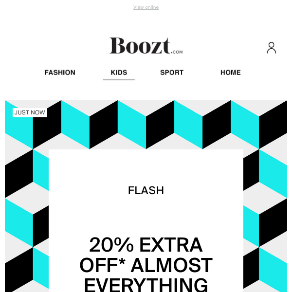 Hurry! ⏰ 20% EXTRA off almost everything!