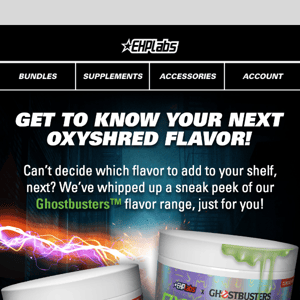 NEW OxyShred flavors are here! 🧪