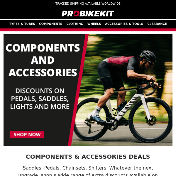 Components & Accessories Savings