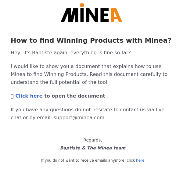 How to find Winning Products with Minea ?