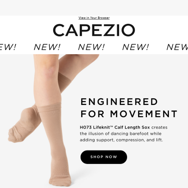 Introducing the NEW Lifeknit™ Calf Length Sox! - Capezio