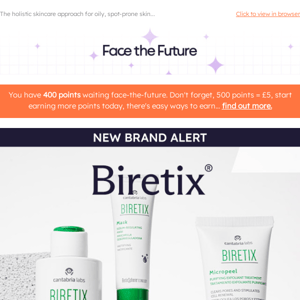 New Brand Alert, Face the Future! Introducing Biretix®