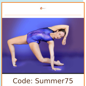 Buy 1 Clearance Leotard Get 1 Clearance 75% off