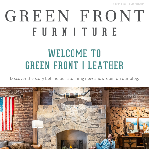 Explore Green Front Leather in Building 7