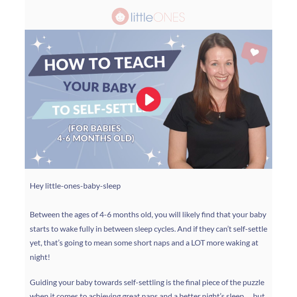 How to teach your baby to self-settle! 🙌