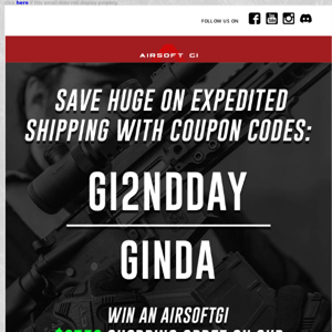 WIN $3750 SHOPPING SPREE WITH EXPEDITED SHIPPING!