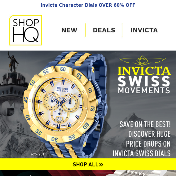 Swiss Movements Up to 90% OFF