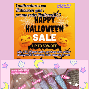Spooky Halloween Sale at Exclusive Nail Couture! 👻🎃