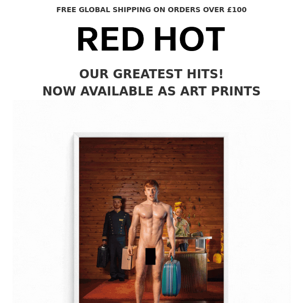 NEW RELEASE: Red Hot Calendar Art Prints 😍