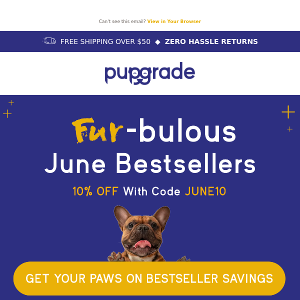 What PupGrade paw-rents loved in June