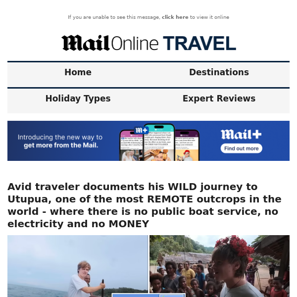 Avid traveler documents his WILD journey to Utupua, one of the most REMOTE outcrops in the world - where there is no public boat service, no electricity and no MONEY