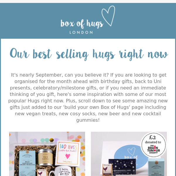 ⭐Our Most Popular Hug In A Box Gift Ideas 🎁