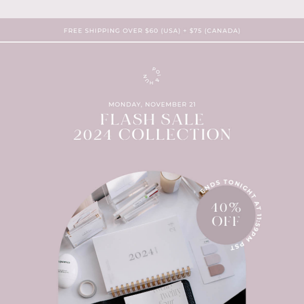 🙌 40% OFF 2024 Collection | Black Friday Flash Sale 🙌