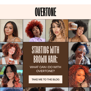 Rethink hair color for brunettes 🤎