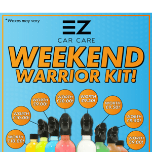 💫 WEEKEND WARRIOR KIT - NOW ONLY £24.00!