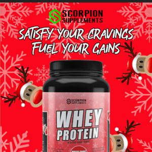 🎄 NEW 🎄Special Edition Christmas Whey Flavours