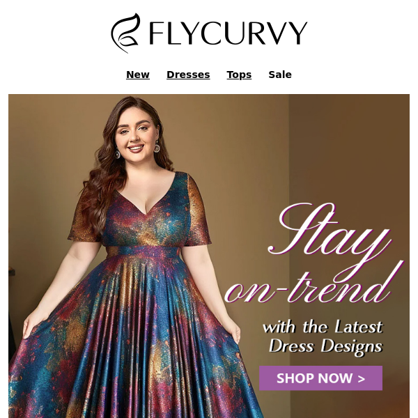 FlyCurvy, Have You Update Your New Year's Look?😜