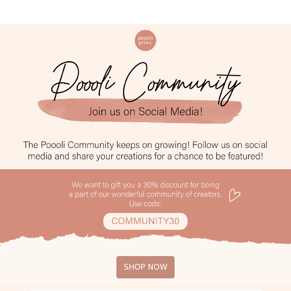 Poooli Community: 30% OFF RIGHT NOW! 🔥