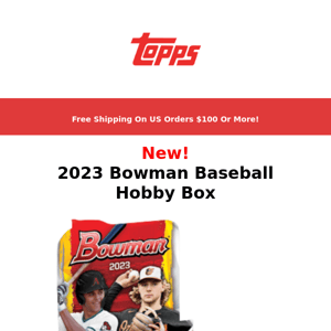 LIVE | 2023 Bowman Baseball!