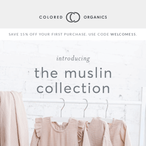 Shop the Muslin Holiday Collection 🎁
