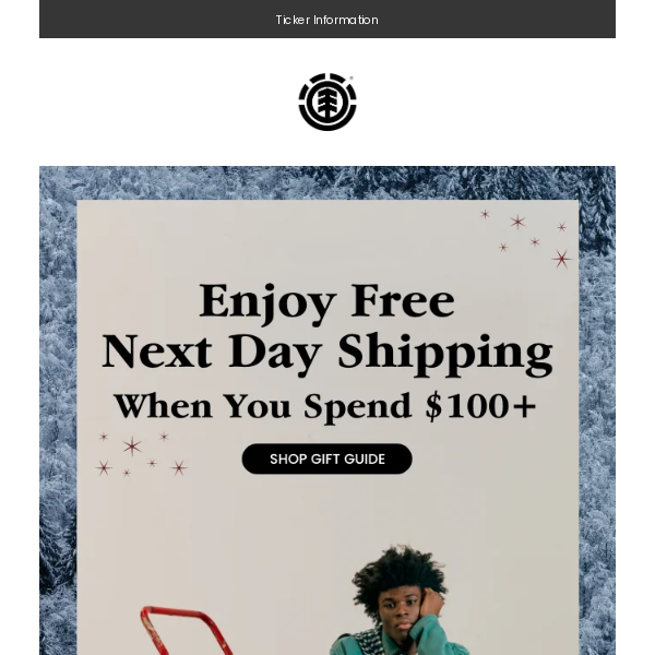 Get Free Next Day Shipping On Orders $100+