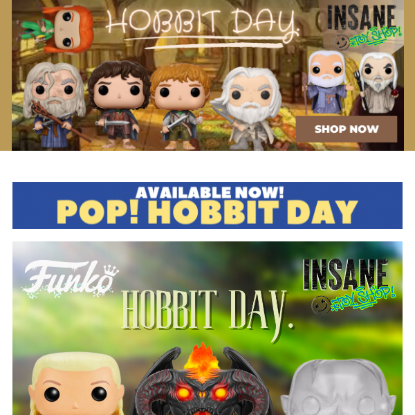 🧒💍National Hobbit Day + Advent Calendars some are in!💍🧒