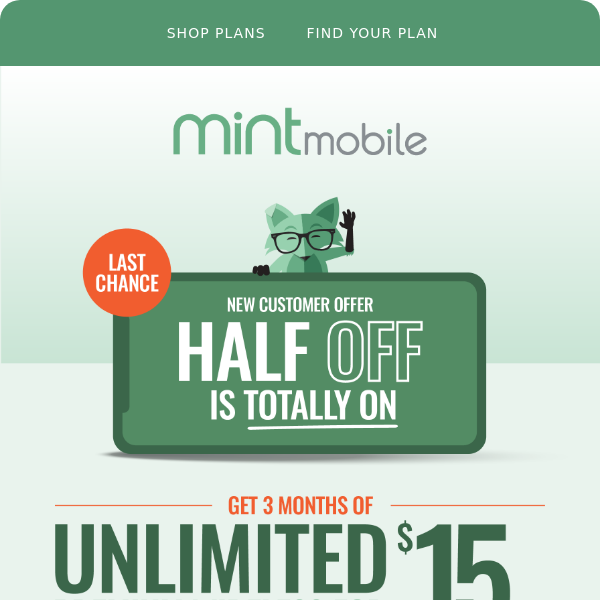 Last chance to get our lowest price ever on Unlimited