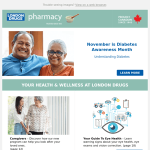 News from our Pharmacy Diabetes Awareness Month